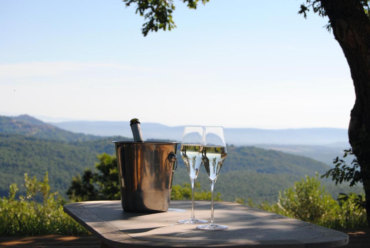 Vin Hotel - Wine Resort And Agriturismo Montieri Eksteriør bilde