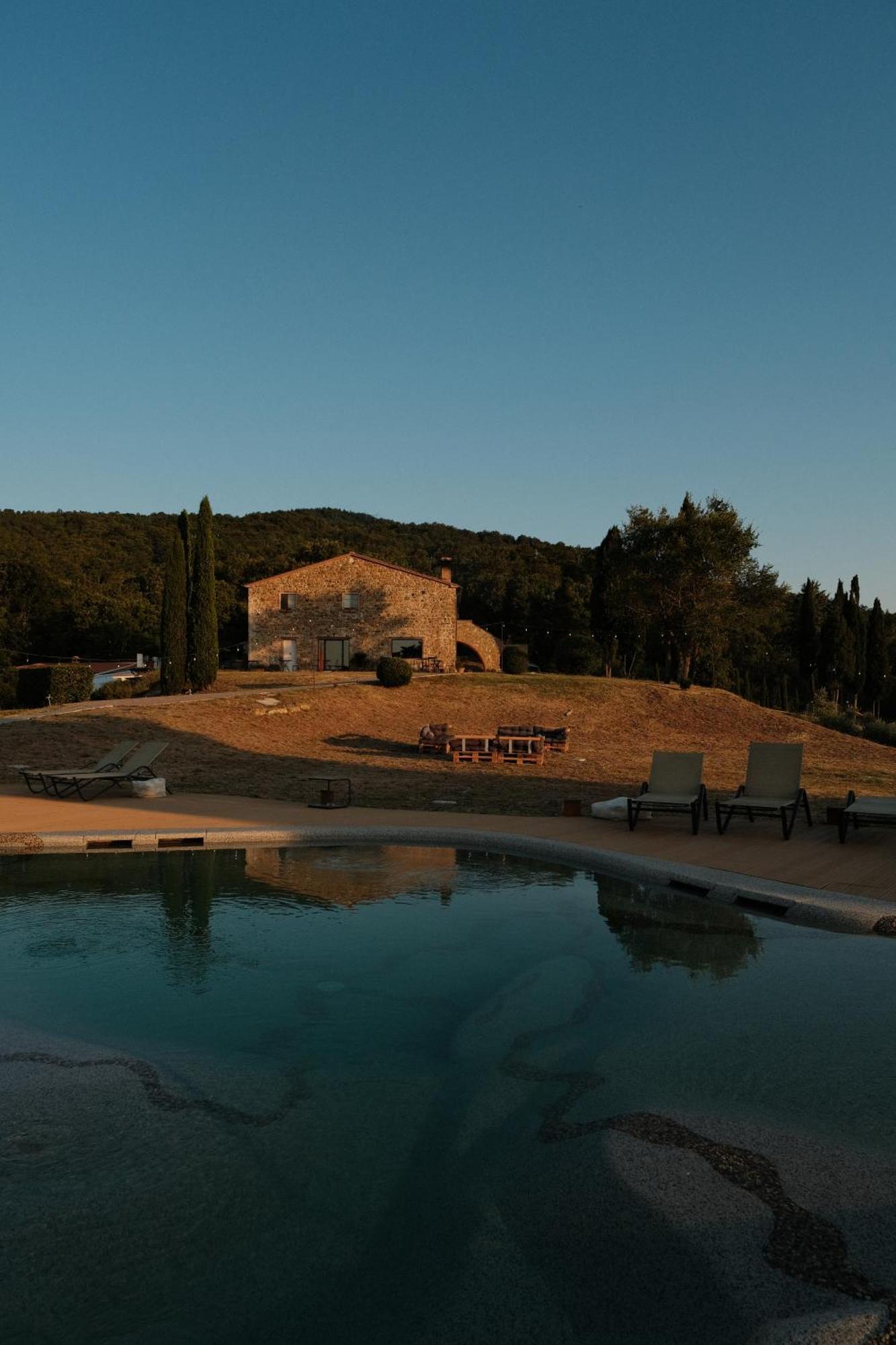 Vin Hotel - Wine Resort And Agriturismo Montieri Eksteriør bilde
