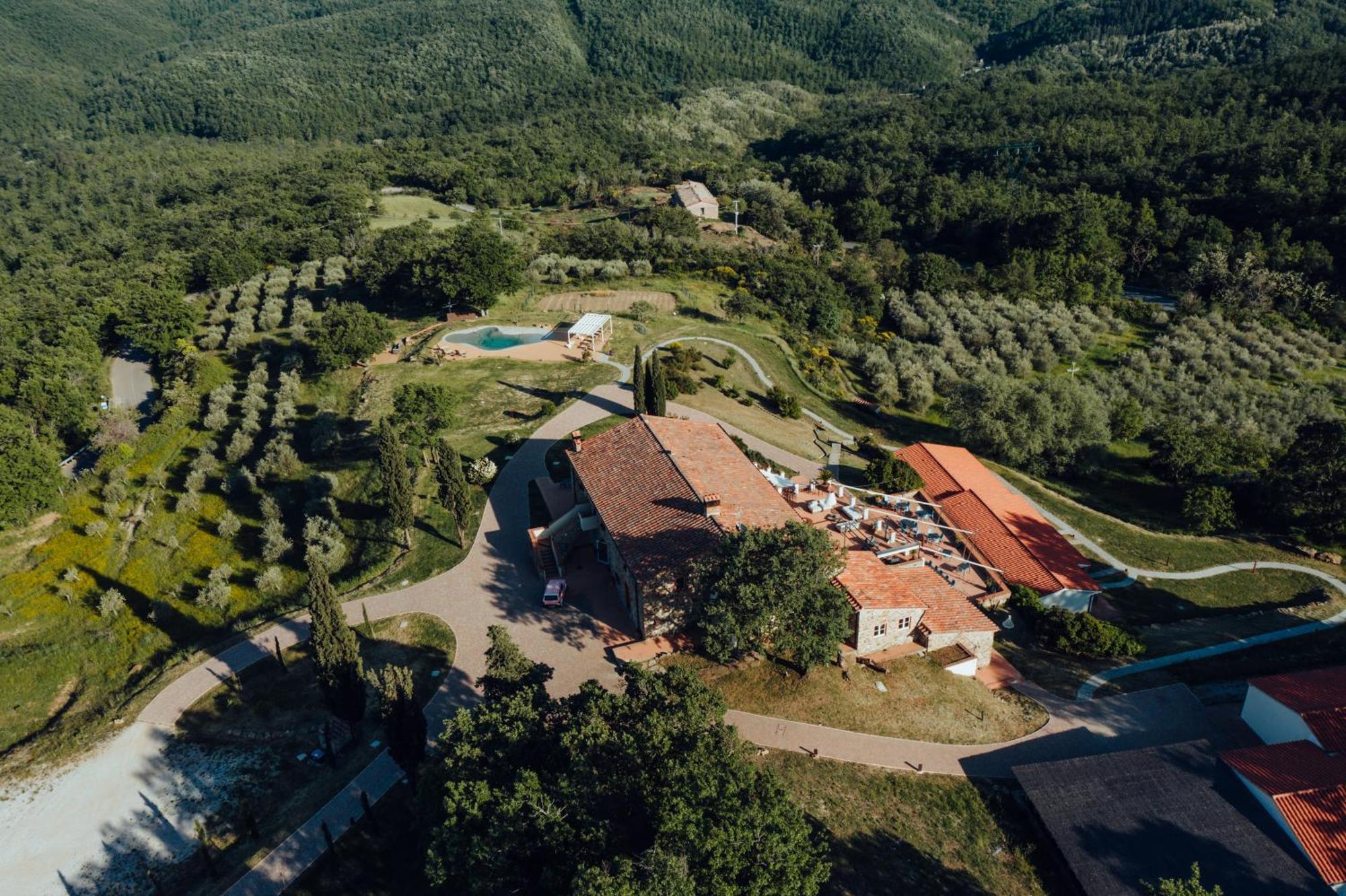 Vin Hotel - Wine Resort And Agriturismo Montieri Eksteriør bilde
