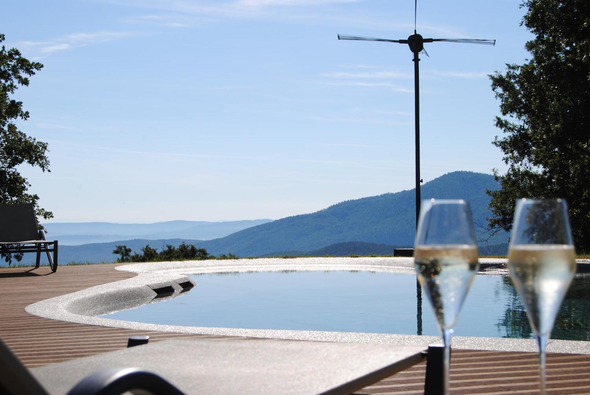 Vin Hotel - Wine Resort And Agriturismo Montieri Eksteriør bilde